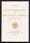 Program of the Seventy-Fourth Annual Commencement of East Carolina University